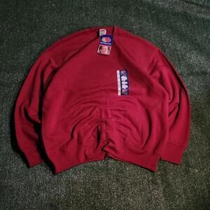 2003 Deadstock Fruit of The Loom Maroon Crewneck
